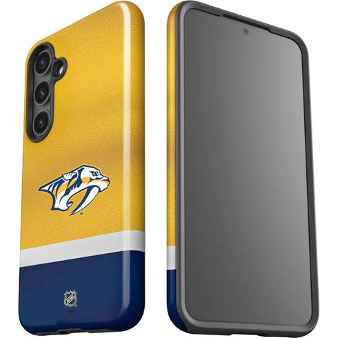 NHL Nashville Predators Alternate Jersey Galaxy S24 Plus Impact Case